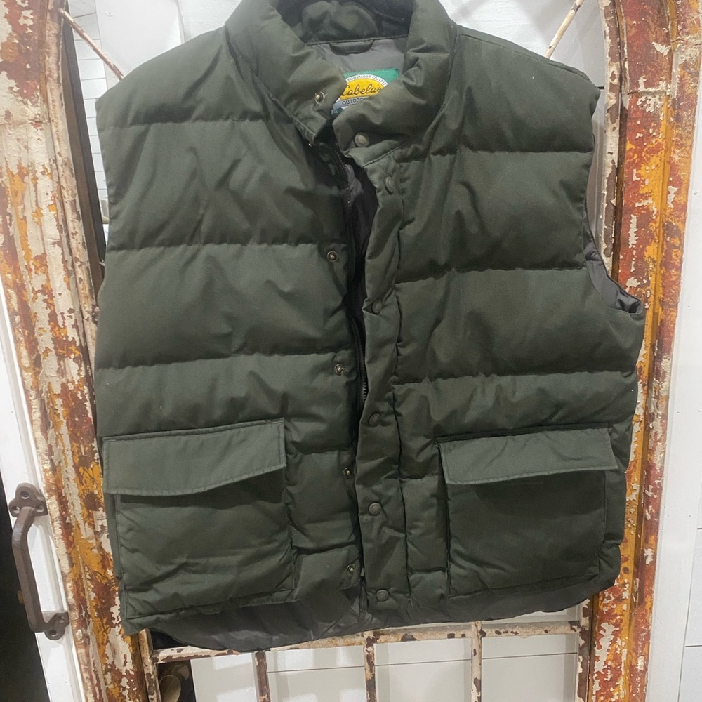 Cabela's Premier Northern Goose Down Jacket Large Reg.